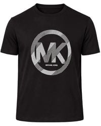 Michael Kors - Logo-Print T-Shirt - Lyst