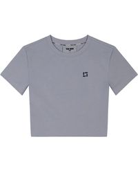 TEAM WANG design - X Chuang Asia Logo-Print Cropped T-Shirt - Lyst