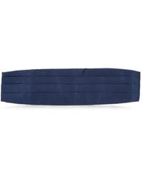 Corneliani - Pleated Silk Cummerbund - Lyst