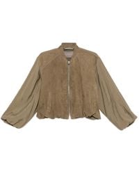 Leather Authority - Zip-Up Jacket - Lyst