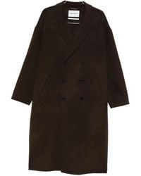 Amaranto - Double-Breasted Coat - Lyst
