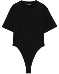 Mugler - Corset Open-Back Bodysuit - Lyst