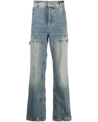 NAHMIAS - Straight-leg Panelled Jeans - Lyst