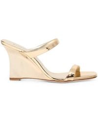 Stuart Weitzman - Vinnie Sculpted Wedge Sandals - Lyst