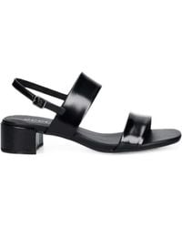 Ecco - Liva Buckle-Fastening Leather Sandals - Lyst
