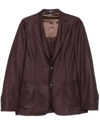 Barba Napoli - Single-Breasted Notch-Lapel Jacket - Lyst