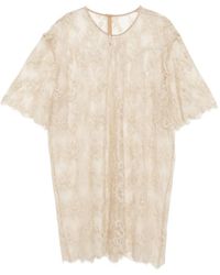 JNBY - T-Shirt En Dentelle À Fleurs Brodées - Lyst