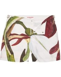 Orlebar Brown - Bulldog Floral-Print Swim Shorts - Lyst