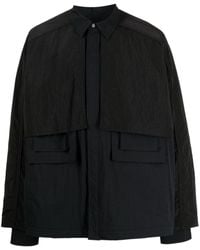 Juun.J - Panelled Lightweight Shirt Jacket - Lyst
