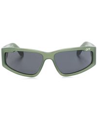 Off-White c/o Virgil Abloh - Kimball Biker-Style Frame Sunglasses - Lyst