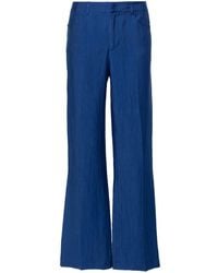 Zadig & Voltaire - Pistol Mid-rise Flared Trousers - Lyst