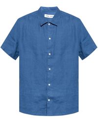 Samsøe & Samsøe - Short-sleeve Linen Shirt - Lyst