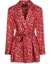 Gucci - Blouse Met Print - Lyst