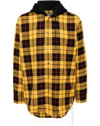 MASTERMIND WORLD - Plaid Check Pattern Shirt - Lyst