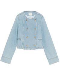 forte_forte - Double-Breasted Jacket - Lyst