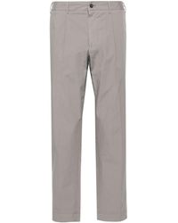 Dell'Oglio - Pantalones chinos ajustados de talle medio - Lyst