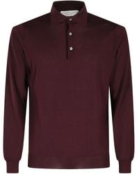 FILIPPO DE LAURENTIIS - Long-Sleeve Polo Shirt - Lyst