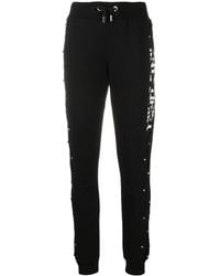 Philipp Plein - Logo-Print Track Pants - Lyst