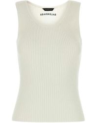Balenciaga - Stretch Wool Blend Tank Top - Lyst
