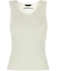 Balenciaga - Stretch Wool Blend Tank Top - Lyst