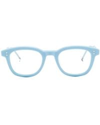 Thom Browne - Brille Mit Eckigem Gestell - Lyst
