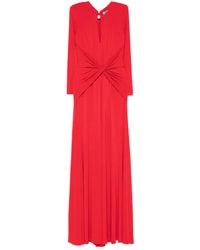 Nissa - Robe Longue À Manches Longues - Lyst