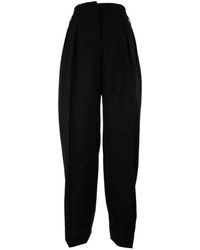 Prada - Pleated Tailored Trousers - Lyst