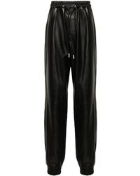Off-White c/o Virgil Abloh - Lederhose Mit Kordelzug - Lyst