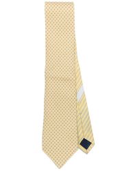 Ferragamo - Corbata con casillero estampado - Lyst