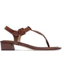 Bernardo - Goyara Buckle T-Strap Sandals - Lyst