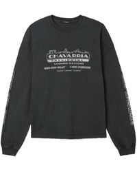 Willy Chavarria - Buffalo Tee Graphic-Print Long-Sleeve T-Shirt - Lyst