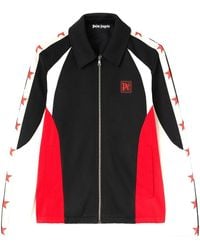 Palm Angels - Chaqueta Con Logo Estampado - Lyst