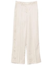 Incotex - Pressed-Crease Wide-Leg Trousers - Lyst