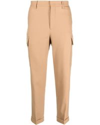 Etro - Cargo-pockets Wool Tapered Trousers - Lyst