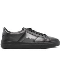 Santoni - Double Buckle Sneakers - Lyst
