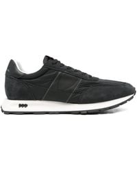 Philippe Model - Schwarze Stoff- Und Kalbslederschuhe - Lyst