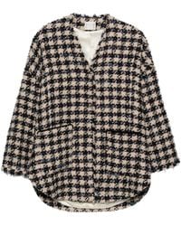 Forte Forte - Oversized Tweed Blouson - Lyst
