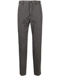 Incotex - Pantalon en coton stretch à coupe droite - Lyst