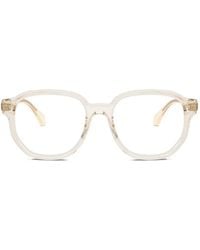 Moncler - Round Frame Glasses - Lyst