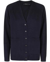 Seventy - Button-Up Patch-Pocket Cardigan - Lyst