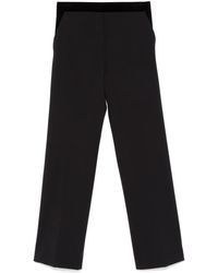 Antonelli - Virgin Wool Tailored Crepe Trousers - Lyst
