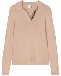Paul Smith - Ribbed Cotton Jumper - Lyst