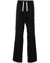 Palm Angels - Drawstring-Waist Wide-Leg Trousers - Lyst