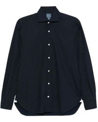 Barba Napoli - マイクロパターン シャツ - Lyst