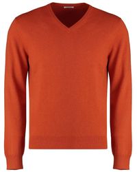 Malo - Geribbelde Sweater - Lyst