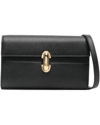 SAVETTE - Symmetry Leather Crossbody Bag - Lyst
