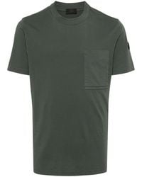 Moncler - Camiseta con bolsillo de parche - Lyst