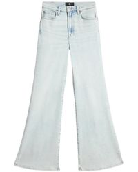 7 For All Mankind - High-Rise Flared Jeans - Lyst
