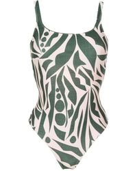 Lygia & Nanny - Hapuna Abstract-Print One-Piece - Lyst