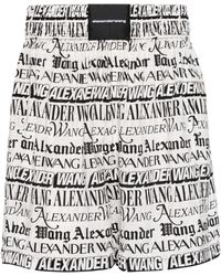 Alexander Wang - Boxershorts mit Zeitungs-Print - Lyst